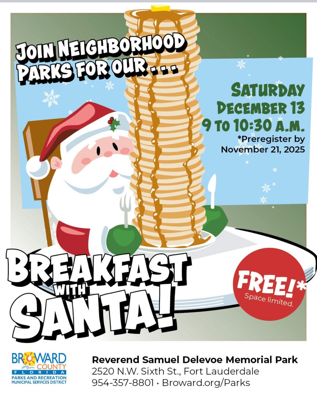Breakfast with Santa!