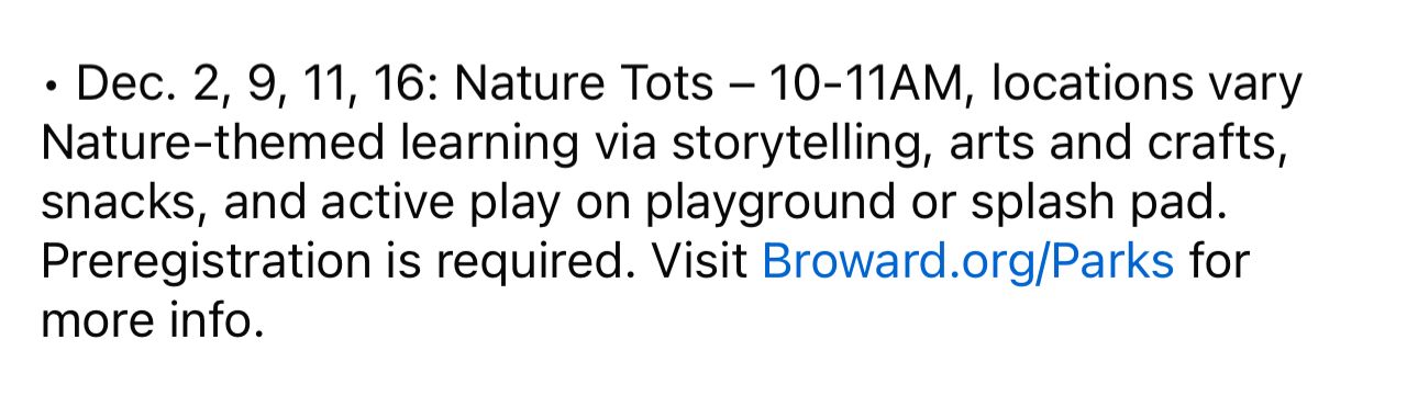 Nature Tots