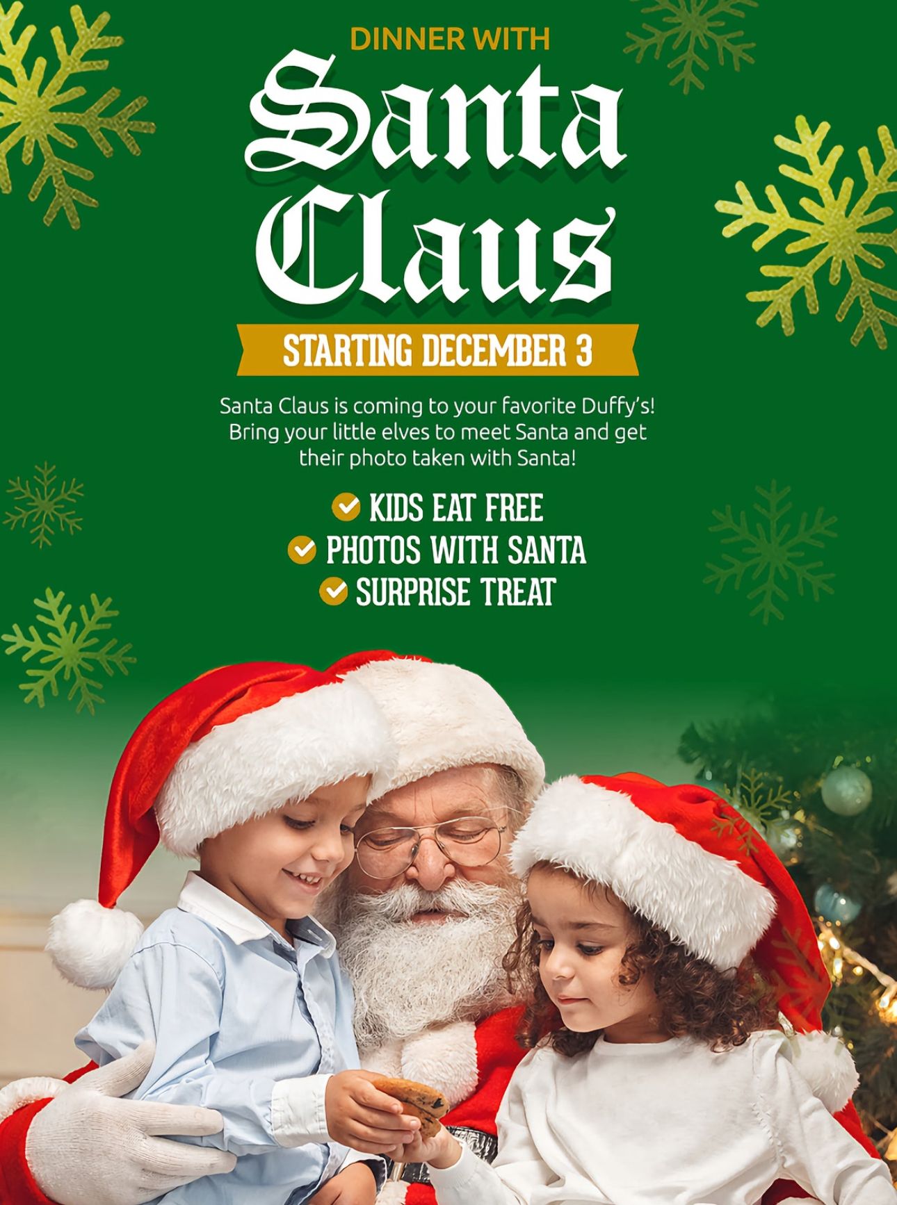 Dinner with Santa Claus