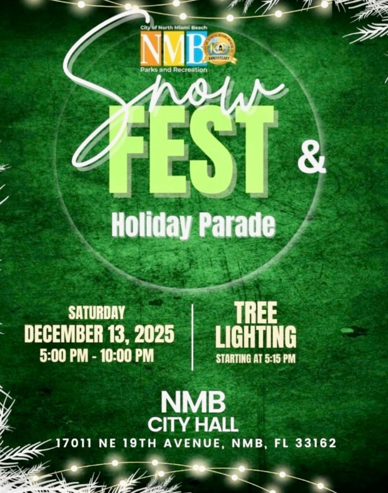 Snow Fest & Holiday Parade