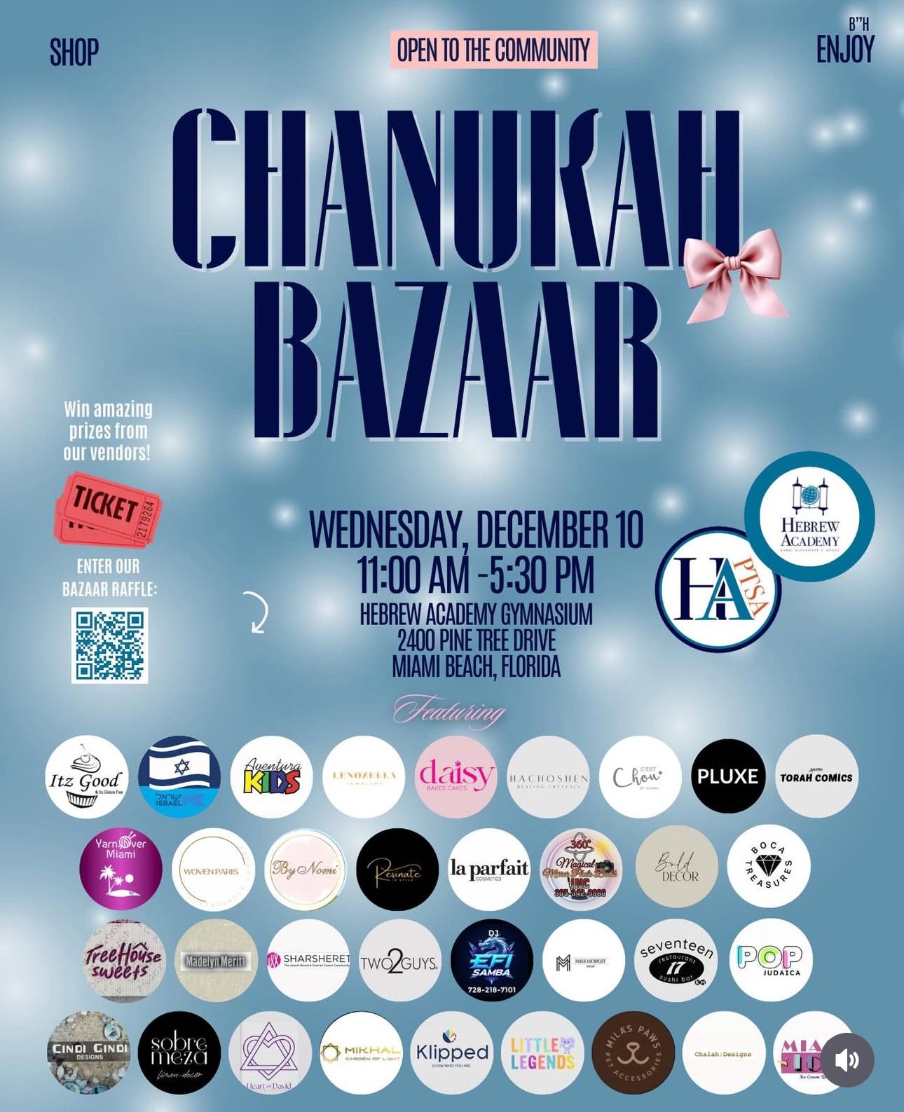 Chanukah Bazaar
