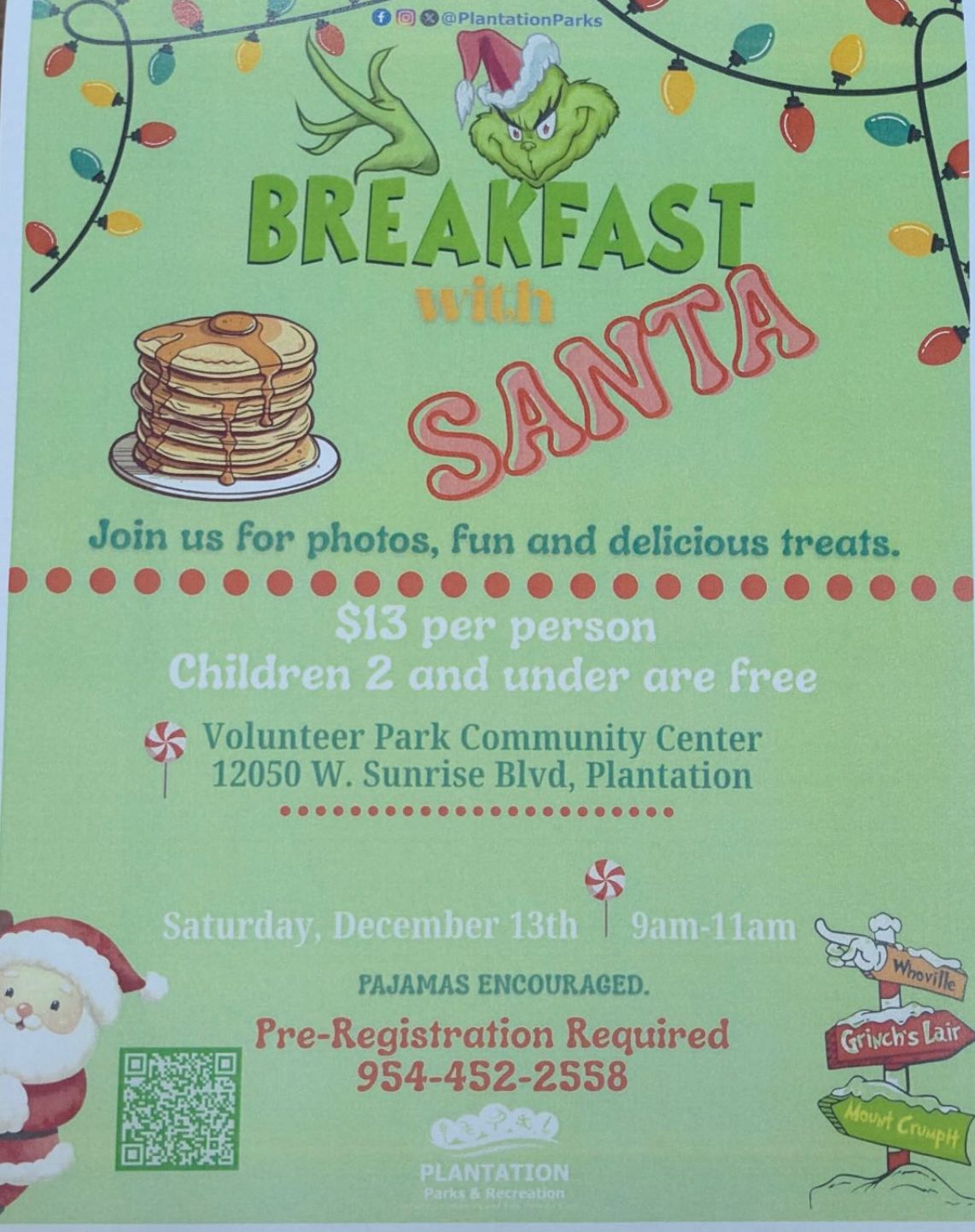 Breakfast with Santa