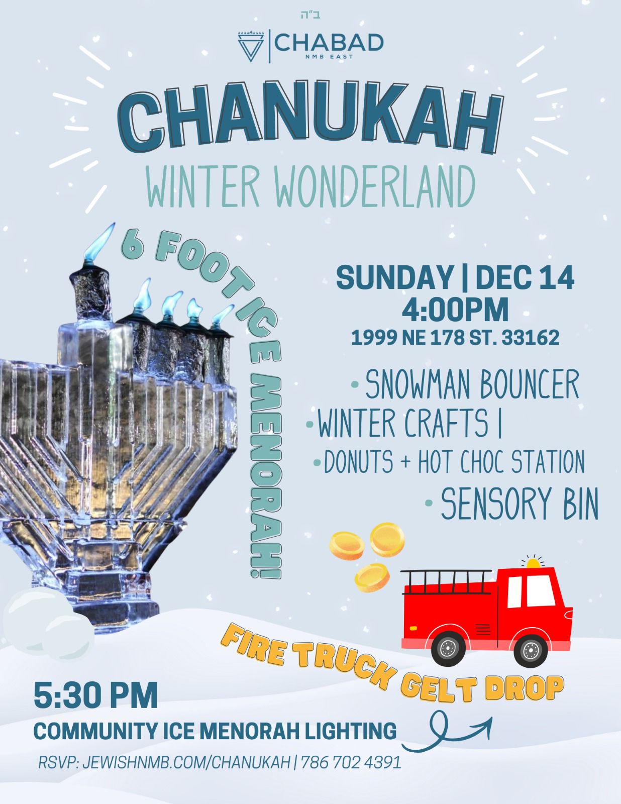 Chanukah Winter Wonderland