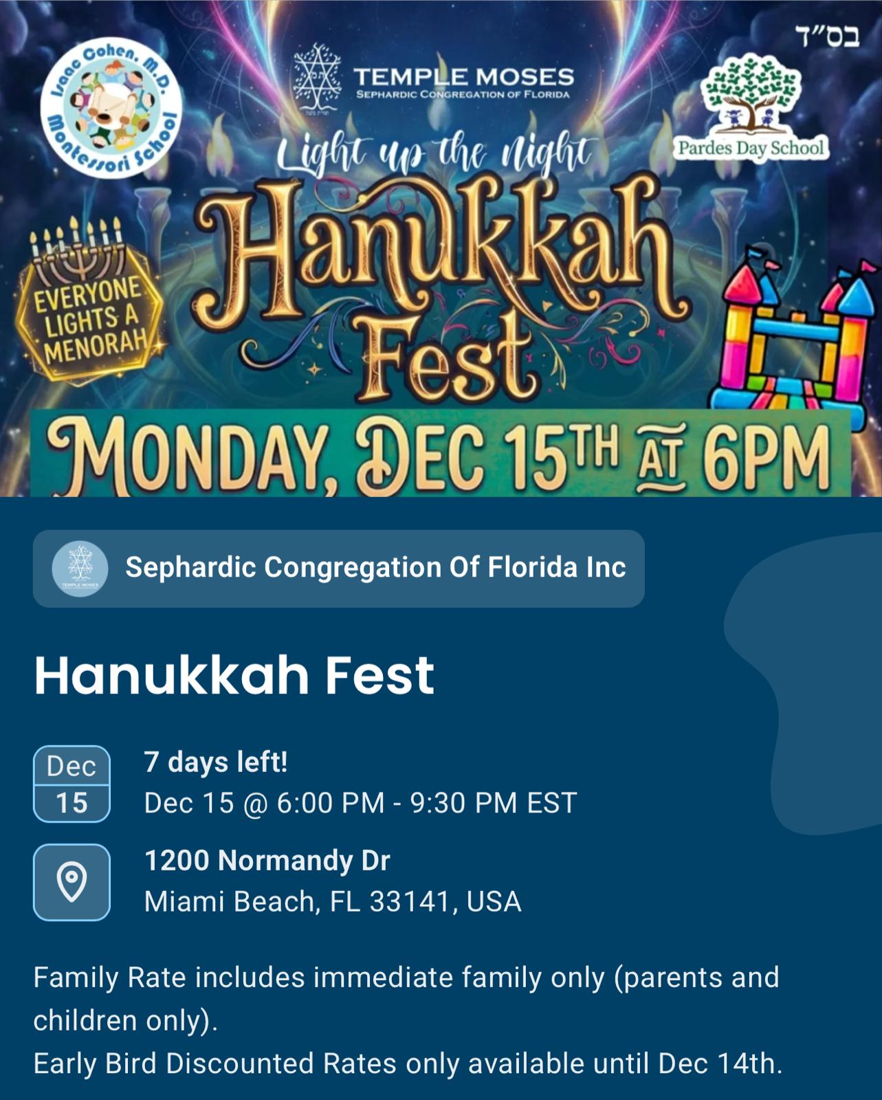 Hanukkah Fest