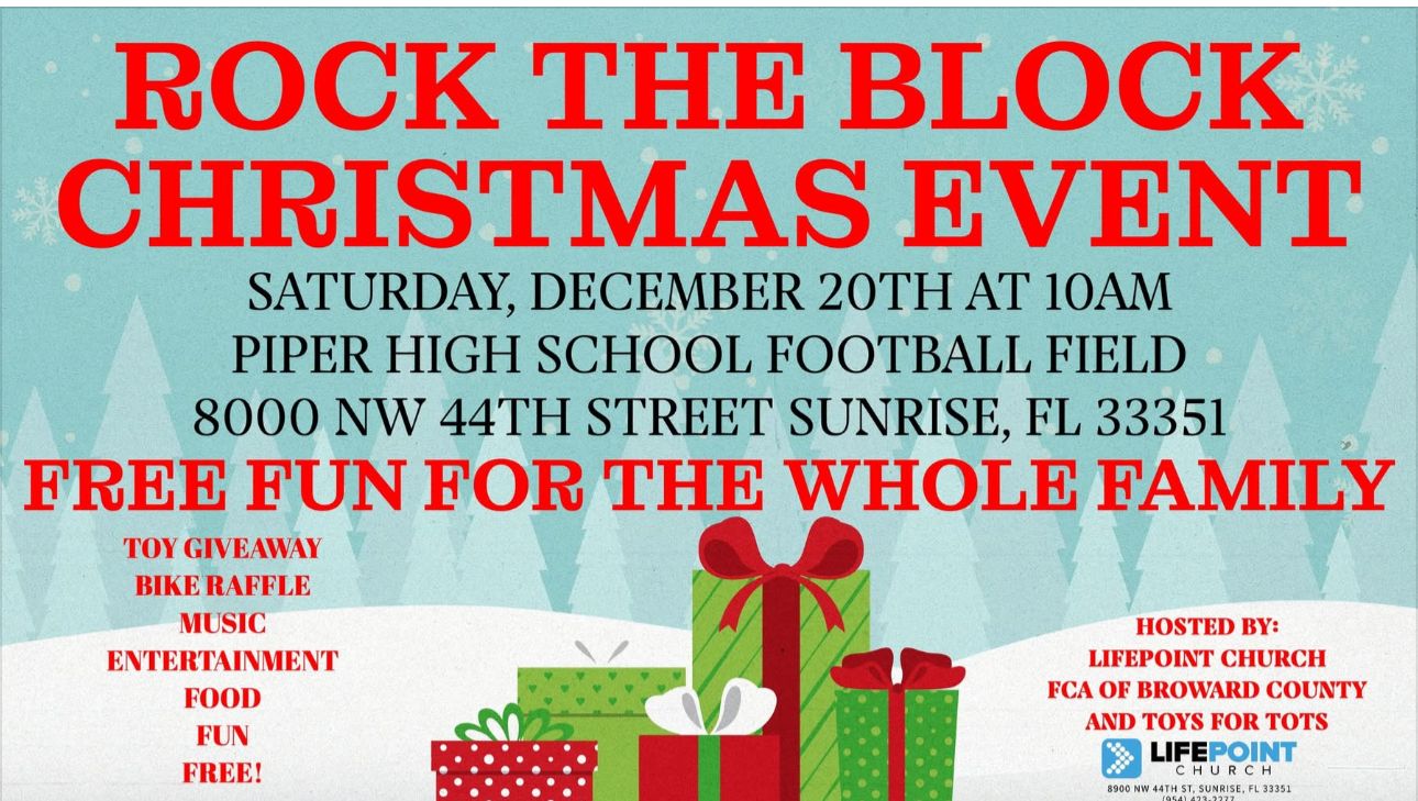 Rock The Block Christmas Event