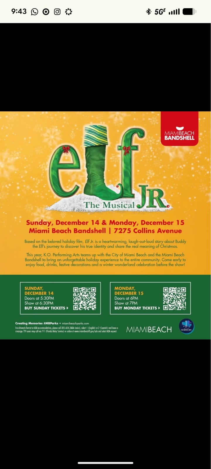 Elf Jr. The Musical