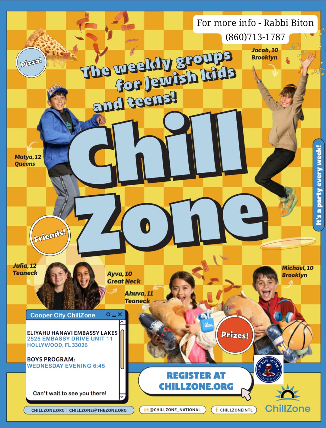 Pre-Chanukah Party ChillZone