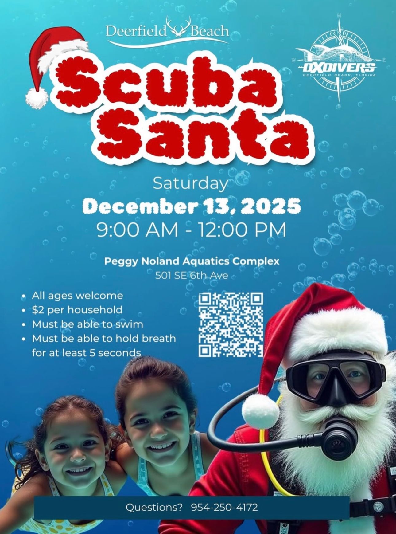 Scuba Santa