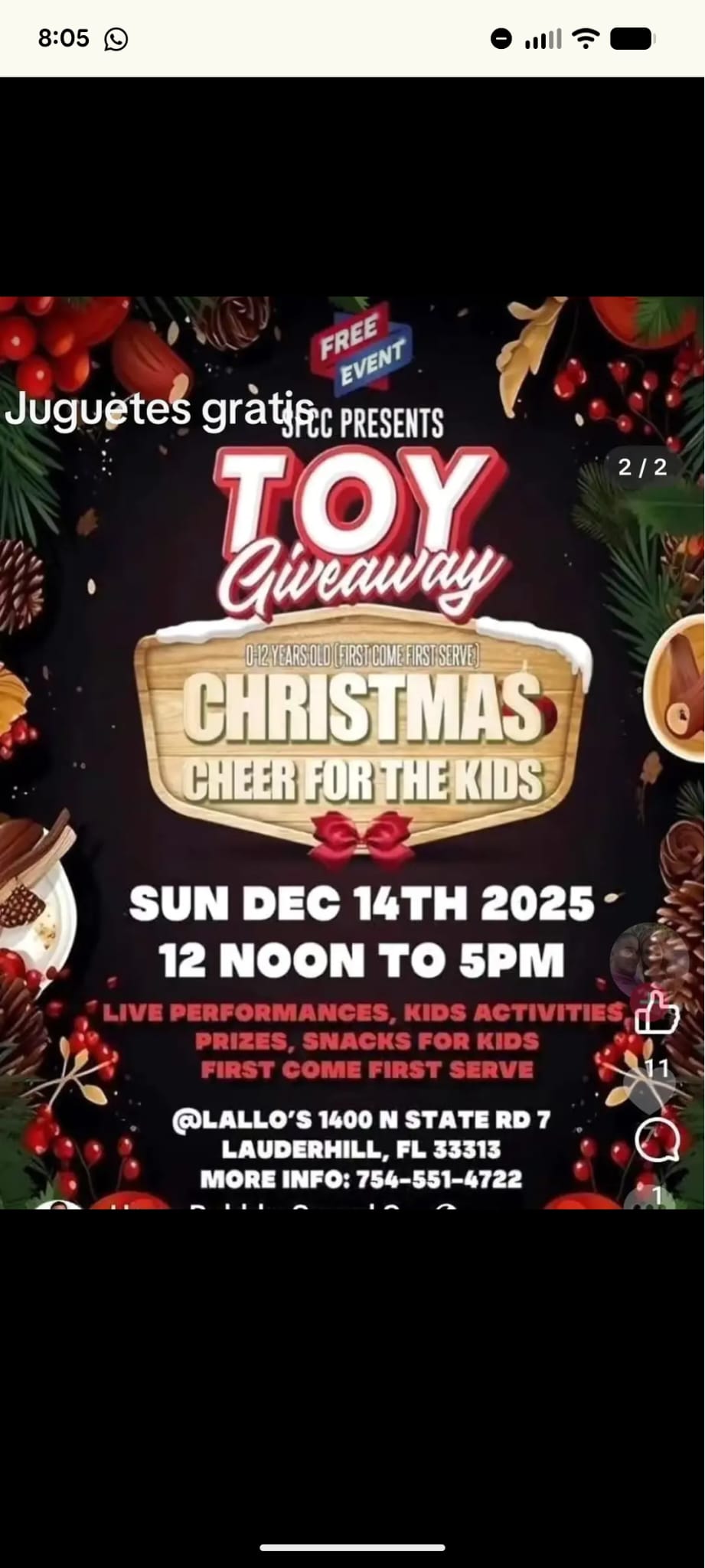 Toy Giveaway Christmas Cheer for the Kids