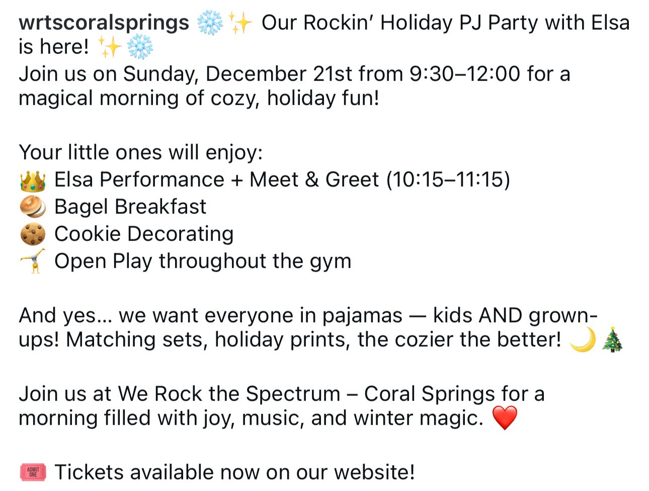 Our Rockin' Holiday PJ Party with Elsa