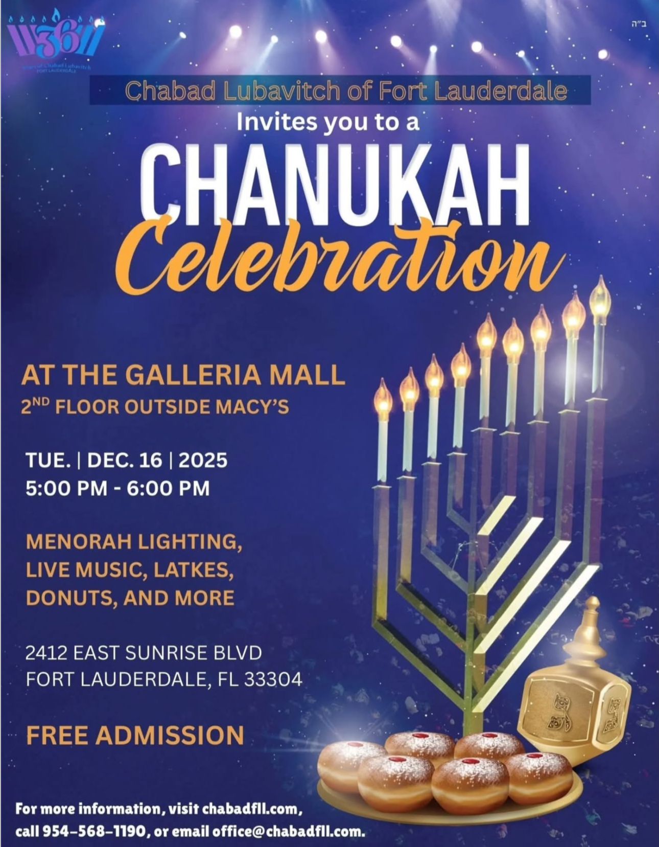 Chanukah Celebration