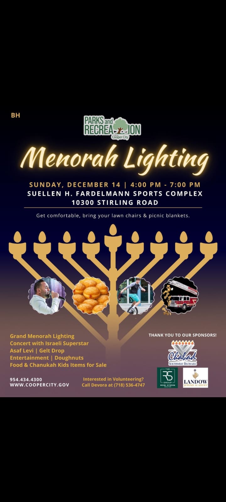 Menorah Lighting