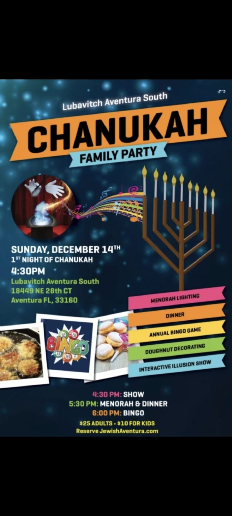 Chanukah Family Party