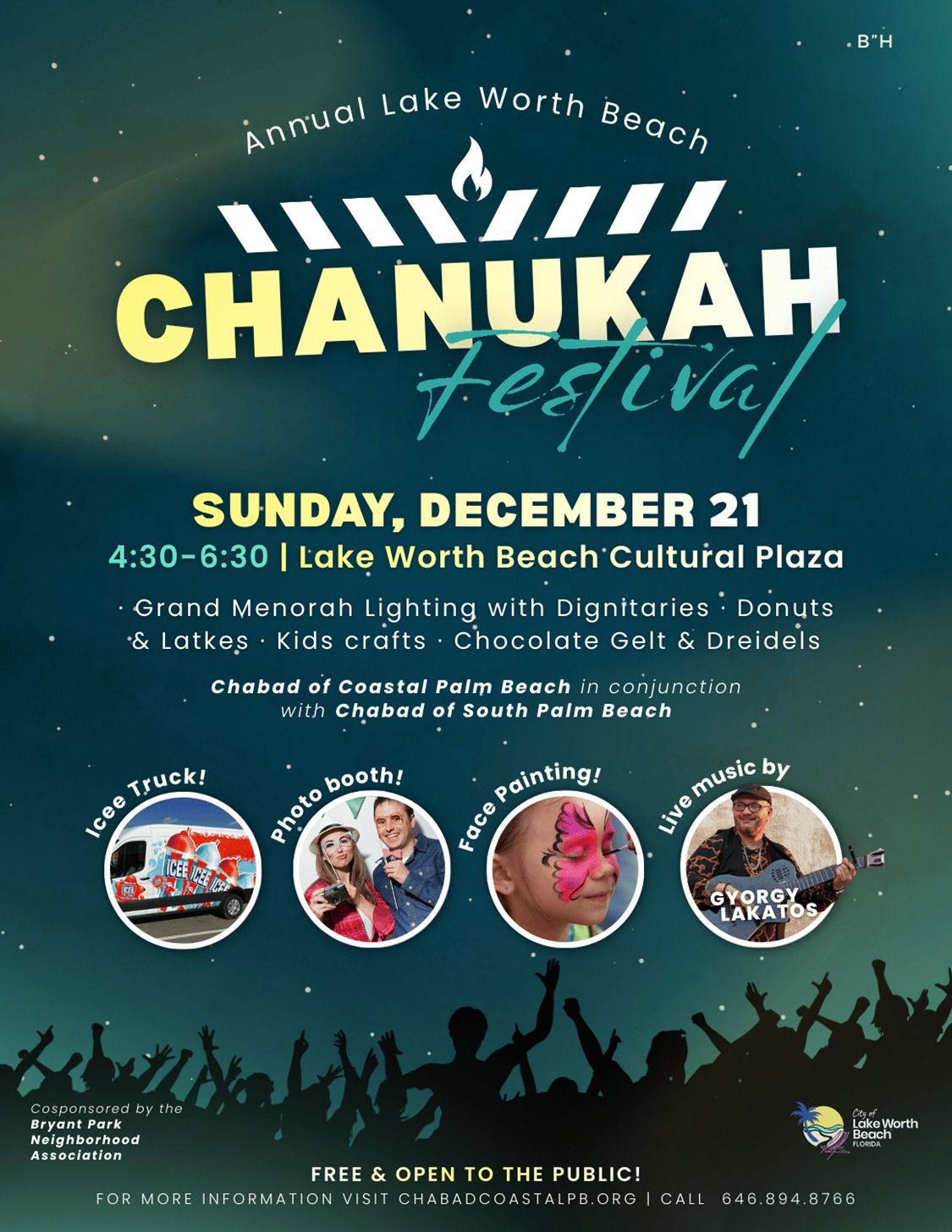 Annual Lake Worth Beach Chanukah Festival